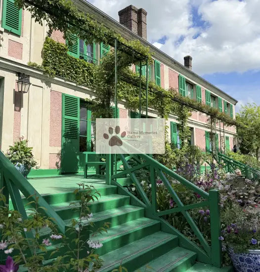 Paris - Claude Monet House at Giverny - Travel Digital Photo Image