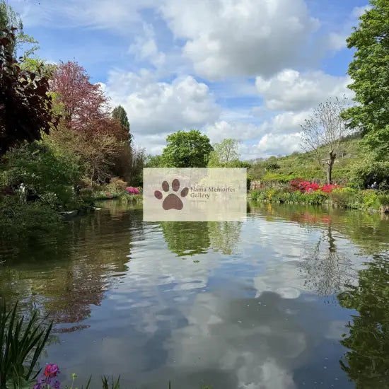 Paris - Claude Montet Garden at Giverny - Travel Digital Photo Image