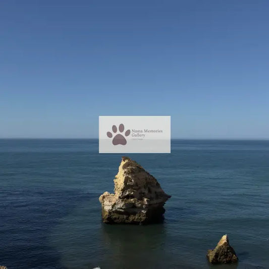 Portugal - A Solitary Rock Formation at Carviero Cave - Travel Digital Photo
