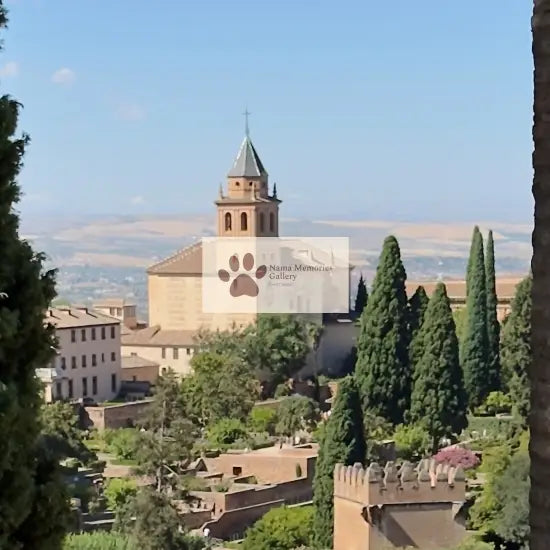 Spain - Granada | Alhambra - Majestic Architecture Beauty - Digital Photo Download
