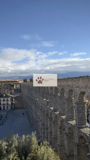 Spain - Segovia - Roman Aqueduct - Perfectly Standing in Time - Digital Photo